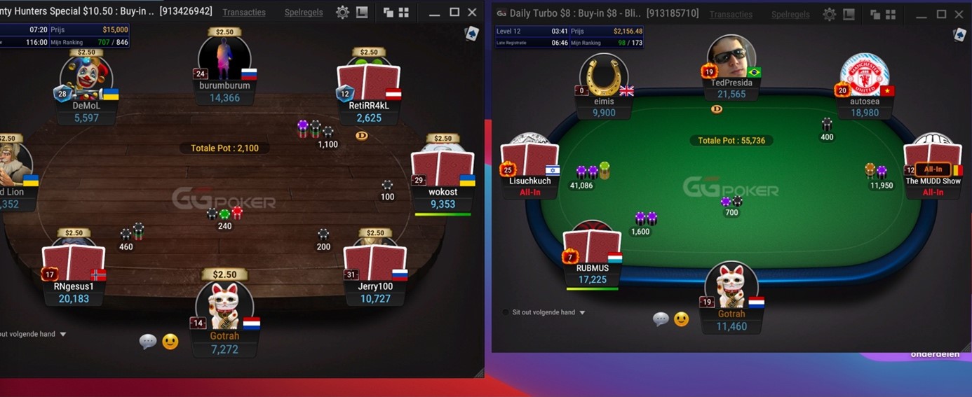 online pokeren bij GGpoker